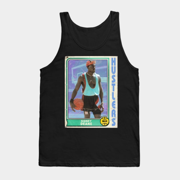 Sidney Deane Basketball Trading Card Tank Top by darklordpug